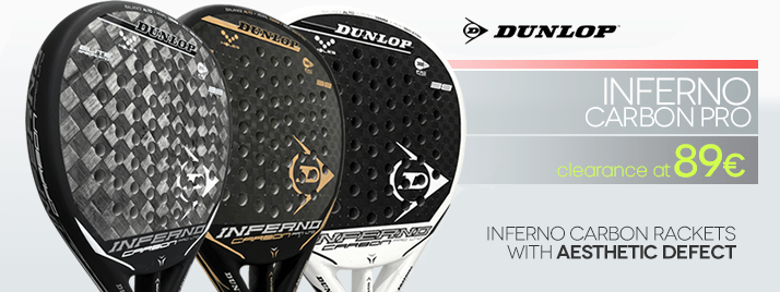 Outlet de Dunlop Inerno Carbon 12K con Defecto Estético